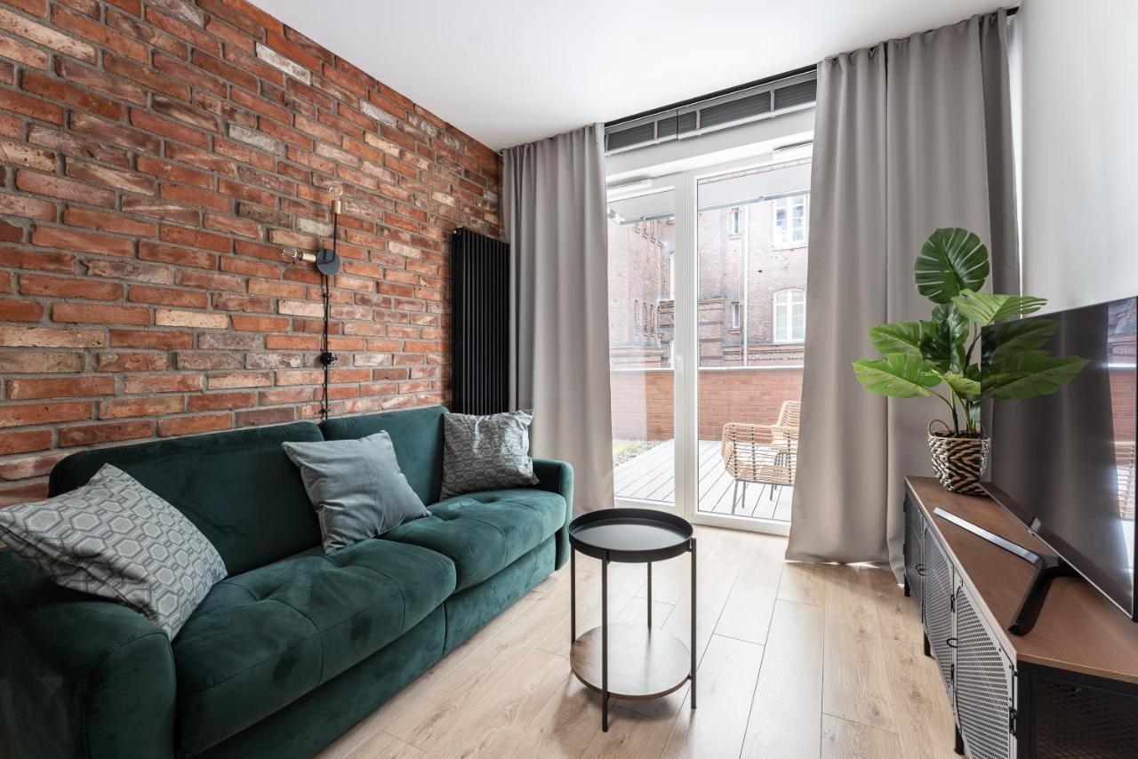 Apartament Bastion Walowa 8 Gdansk Bagian luar foto